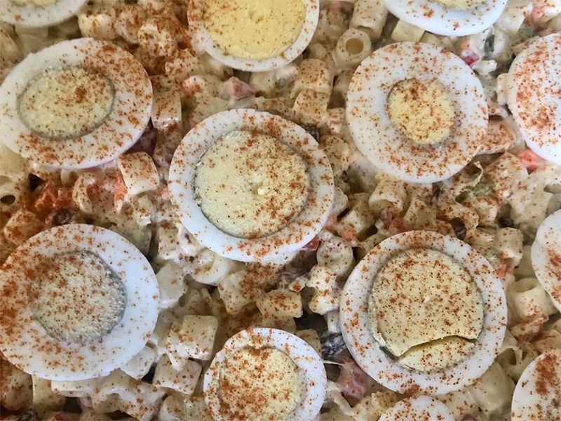 Filipino Macaroni Salad