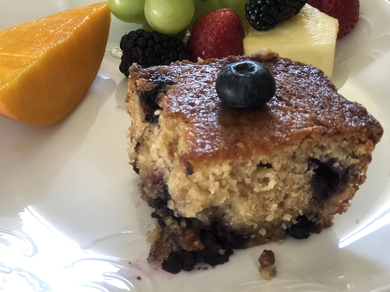 Apple Blueberry Banana Bread