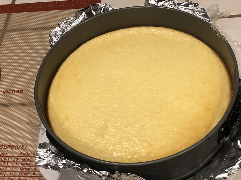Chef Ena cheesecake baked