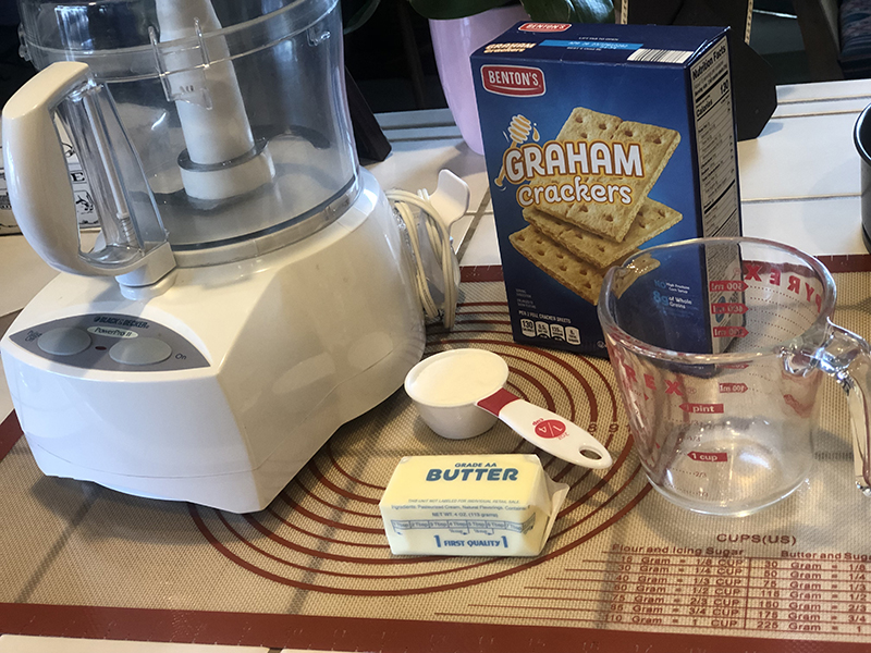 Chef Ena Cheesecake crust ingredients