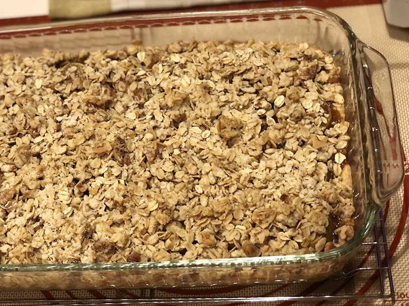 Chef Ena Fig Crumble